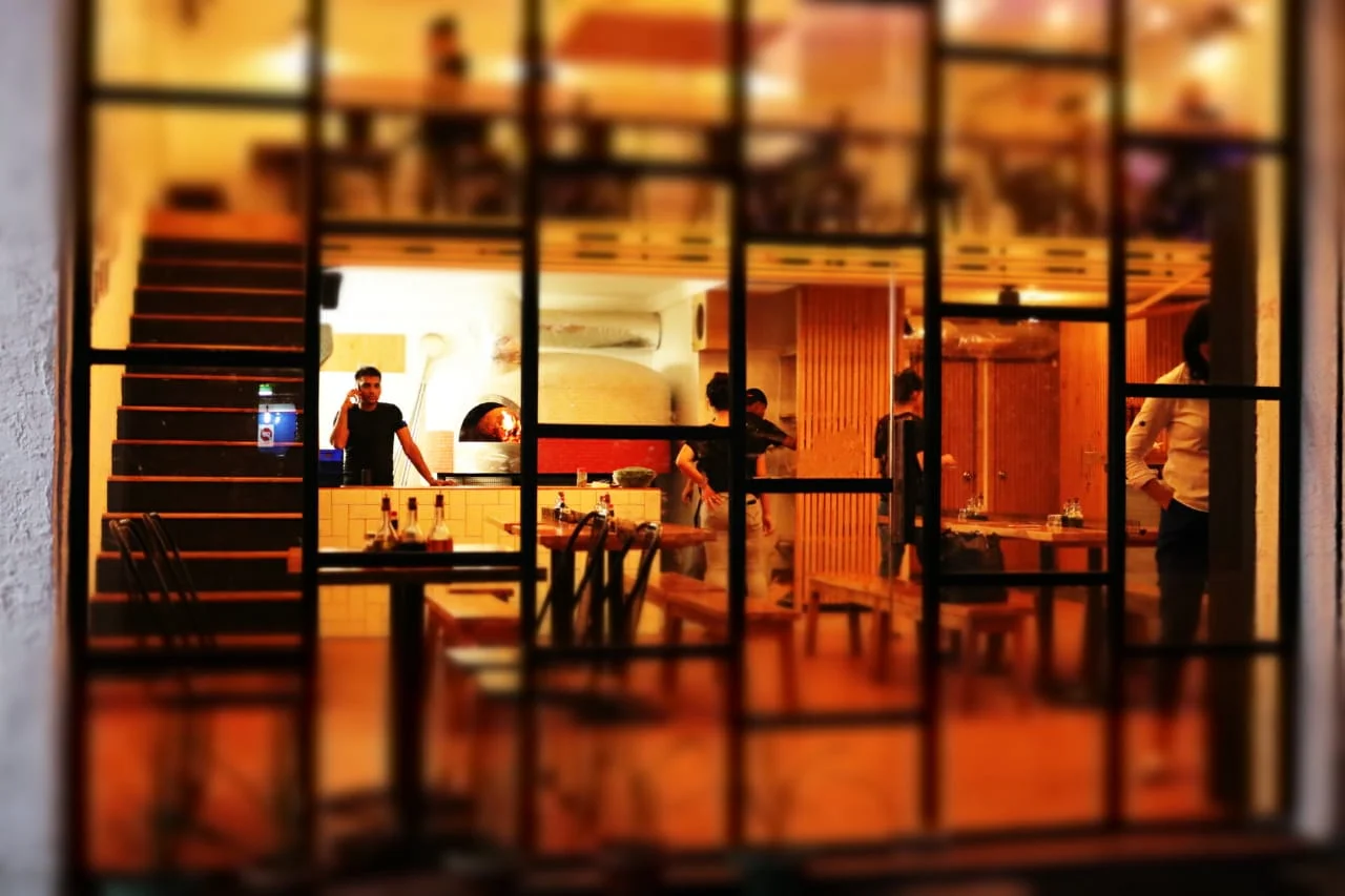 The footprints of a smart pizza entrepreneur